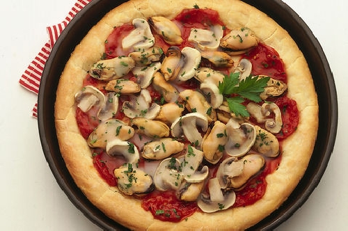 Ricetta pizza Mare e Monti  Foto