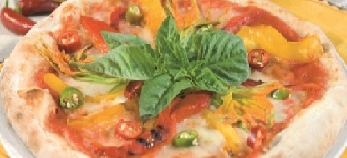 Ricetta pizza Fiori e Fiamme Foto