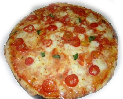 Ricetta pizza Vesuvio Foto