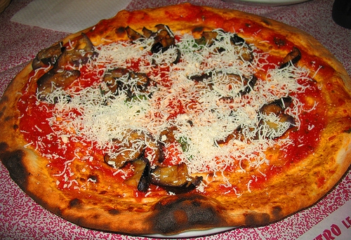 Ricetta pizza alla Norma Foto