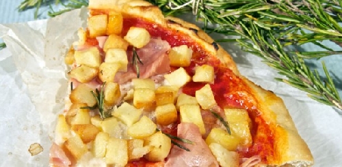 Ricetta pizza Patate e Prosciutto Foto